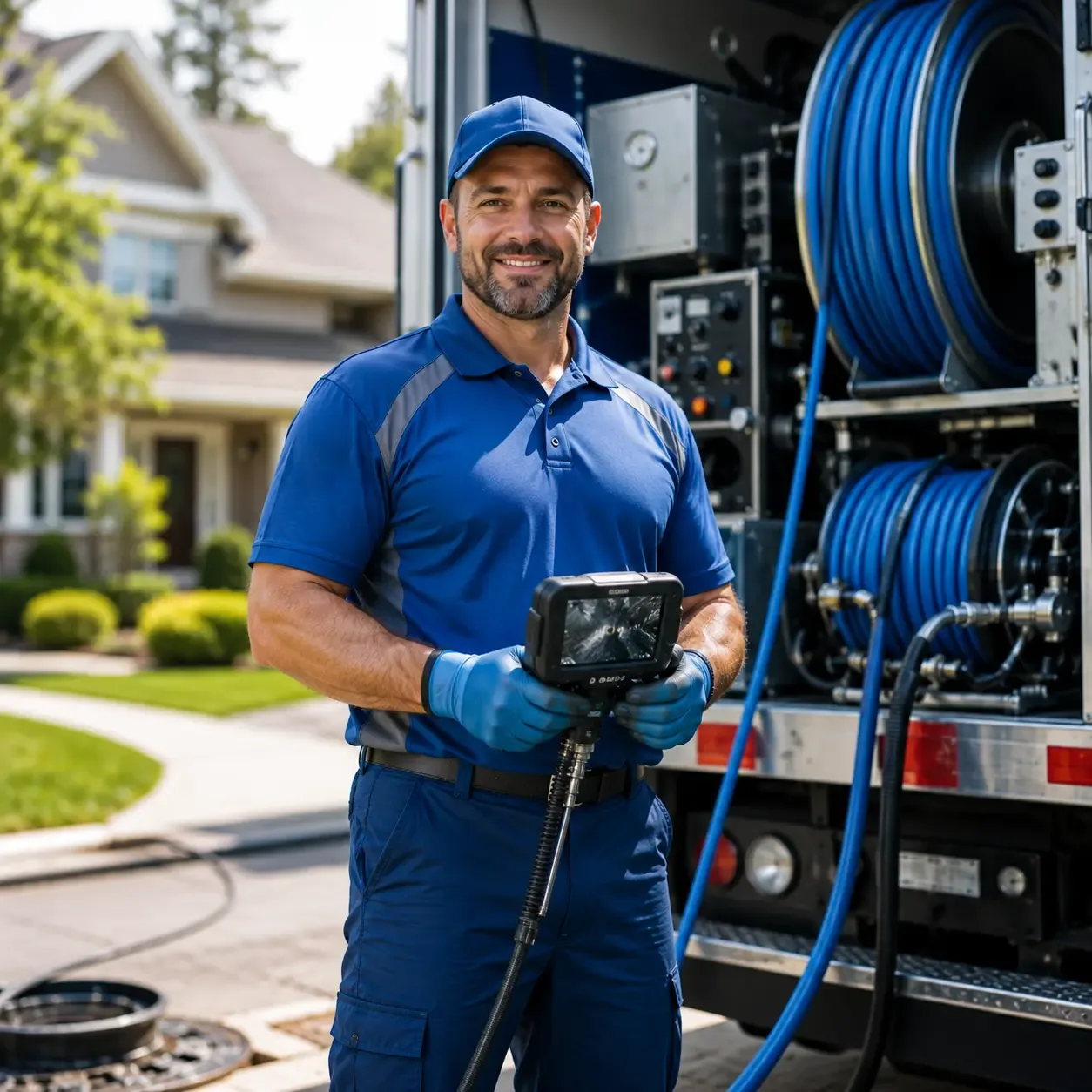 Local outdoor drain cleaning specialists in Center Point, IA